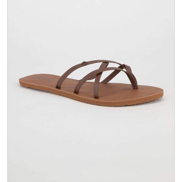 volcom strappy sandals